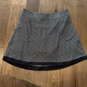 Peter Millar Black and White Golf Skort
